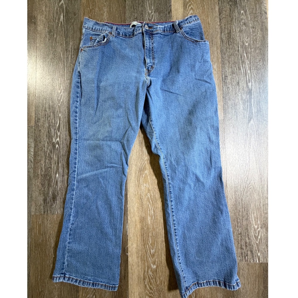 Levis 550 Relaxed Bootcut Jeans Mens 35x27 Blue Denim Medium Wash Classic